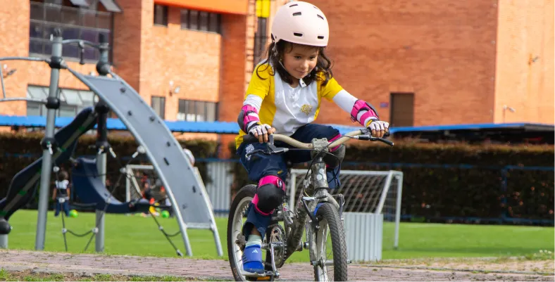 Bicicleta de impulso