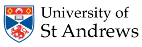 Logo University of St Andrews Reino Unido